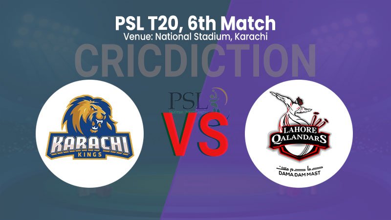 KK vs LQ, 6th Match